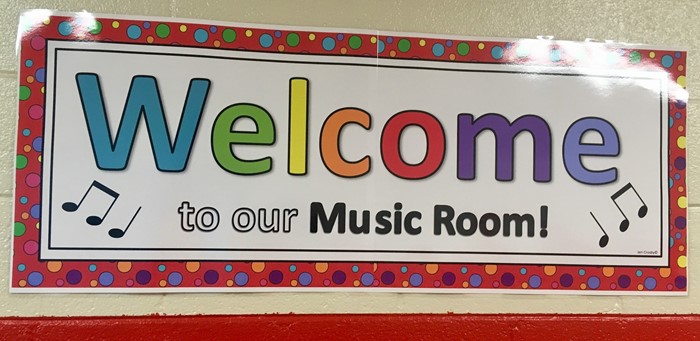 Welcome to our music classroom!